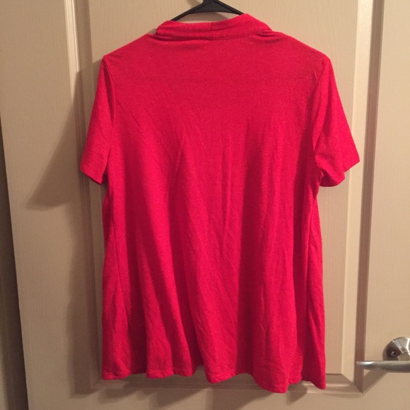 Red Striped Blouse - Picture 5 of 5